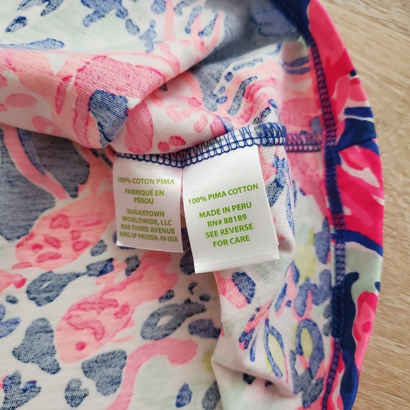 Lilly Pulitzer Banyan Dress Sunken Treasure SzM - Picture 4 of 7